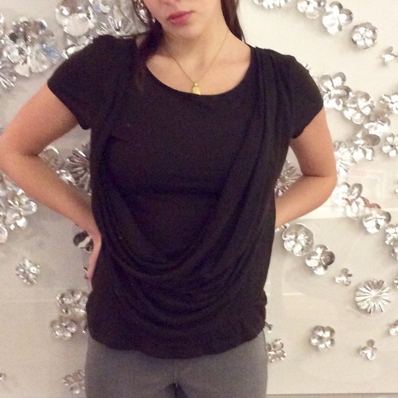 Diane Von Furstenberg brown top size L - Picture 2 of 4